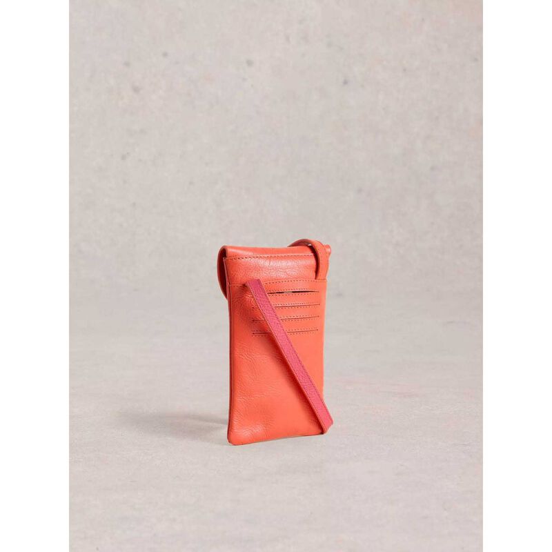 White Stuff Coco Leather Phone Bag image number 3
